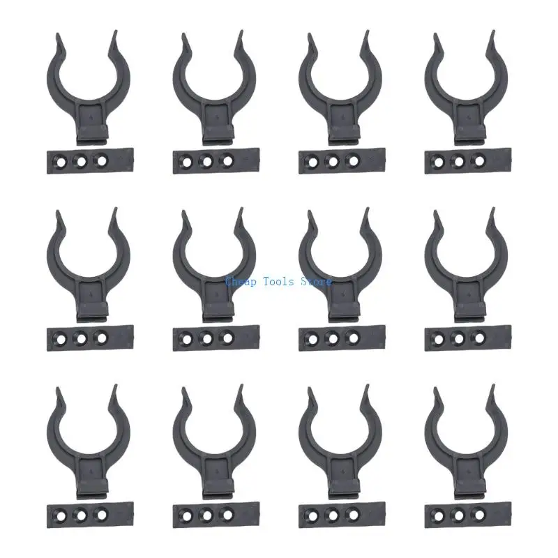 

G88B 12Pcs Multipurpose Kitchen Baseboards Fasteners Plastic Clip Cabinet Plinths Fixing Clip Cabinet Baseboard Buckle Clip