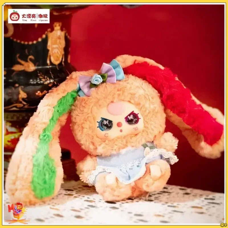 طفل جديد ثلاثة أصيلة زنبق أرنب تاون V4 سلسلة الفينيل الوجه صندوق أعمى العصرية تحصيل الدمى كبيرة الحجم الحلي اللعب