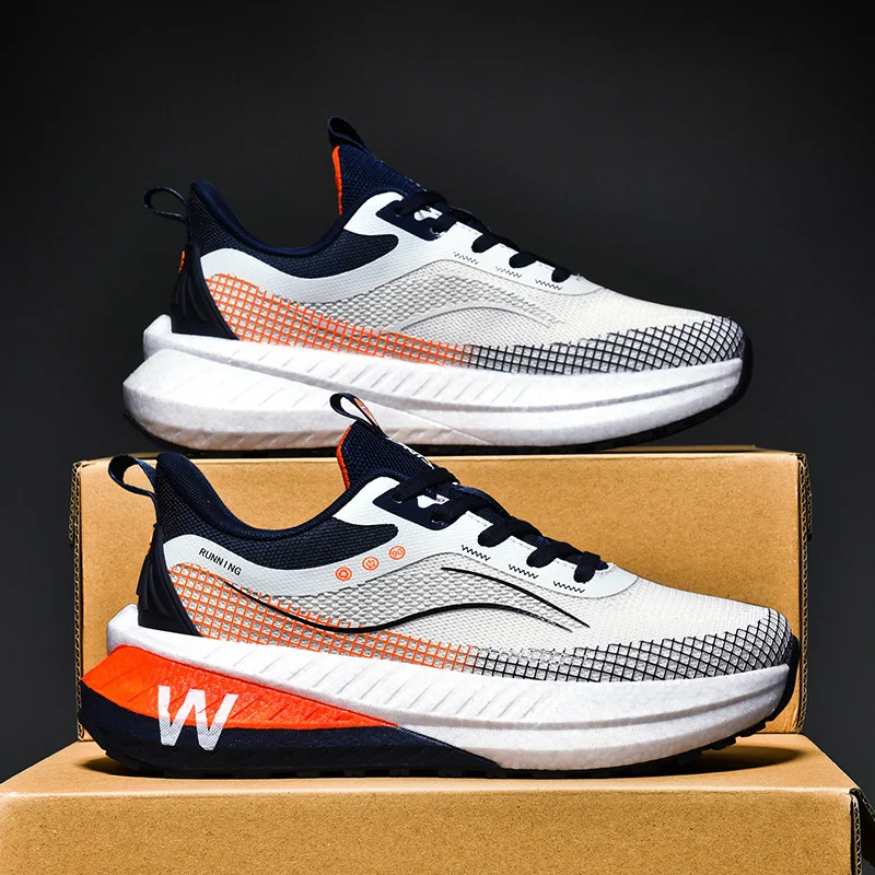 

Men's sports shoes four season new casual versatile light wear-resistant outdoor breathable running leisure fashion sports shoes