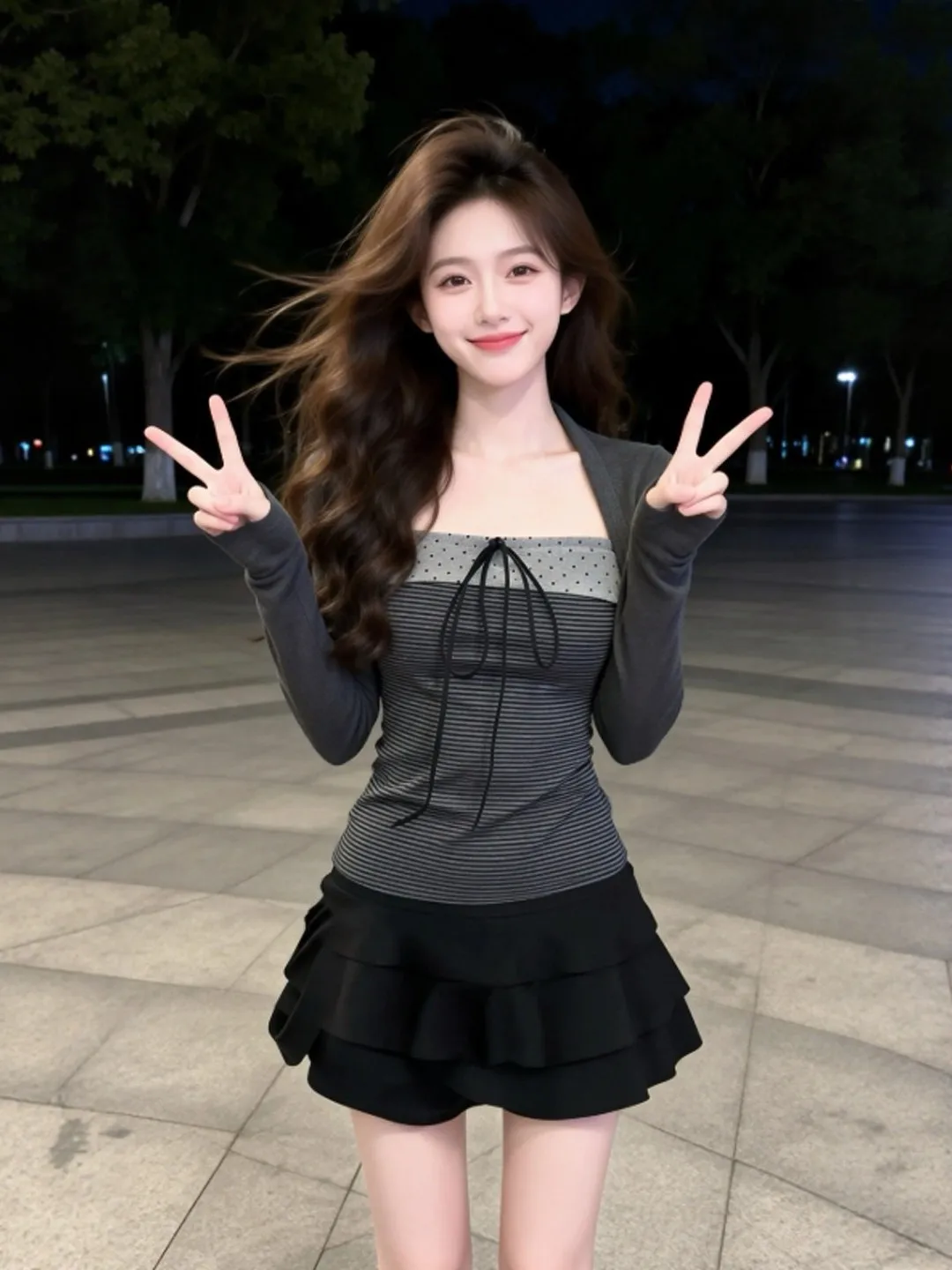 

Приталенная футболка с длинным рукавом и утягивающим эффектом на талии, повседневная, удобная, весенняя мода для женщин, для кампуса, прогулок, путешествий, улицы