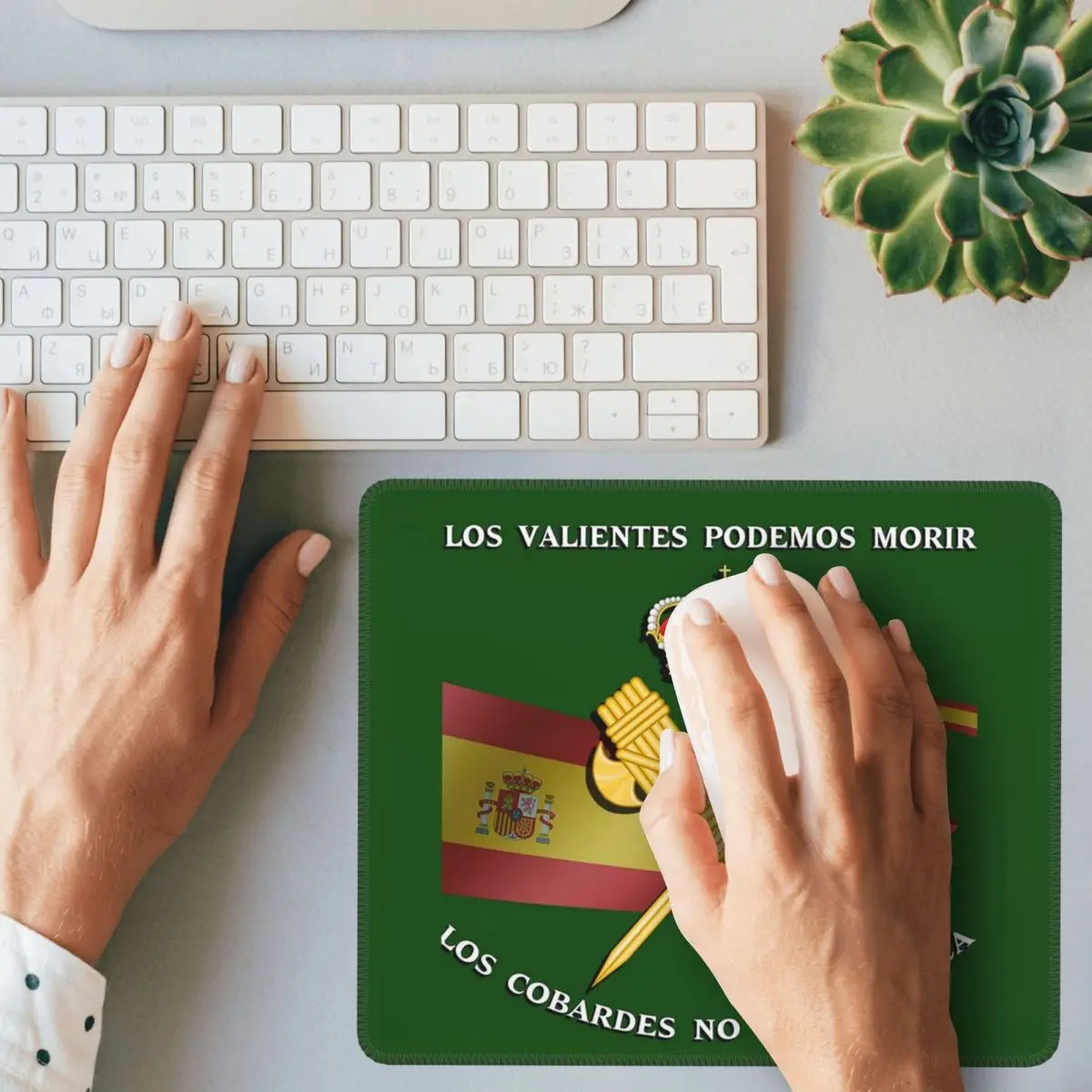 الحرس الاسباني المدنية اسبانيا العلم ماوس الوسادة الكمبيوتر لوحة المفاتيح ماوس حصيرة الألعاب الكمبيوتر المحمول حصيرة مكتبية مكتب الملحقات الجدول الحصير