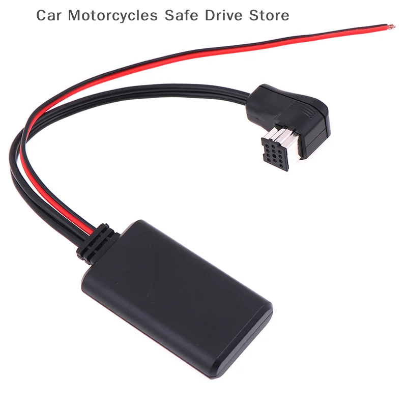 【CM】Car Bluetooth-compatible 5.0 Audio Receiver for Pioneer IP-BUS 11Pin Bluetooth-compatible Aux Receiver Adapter