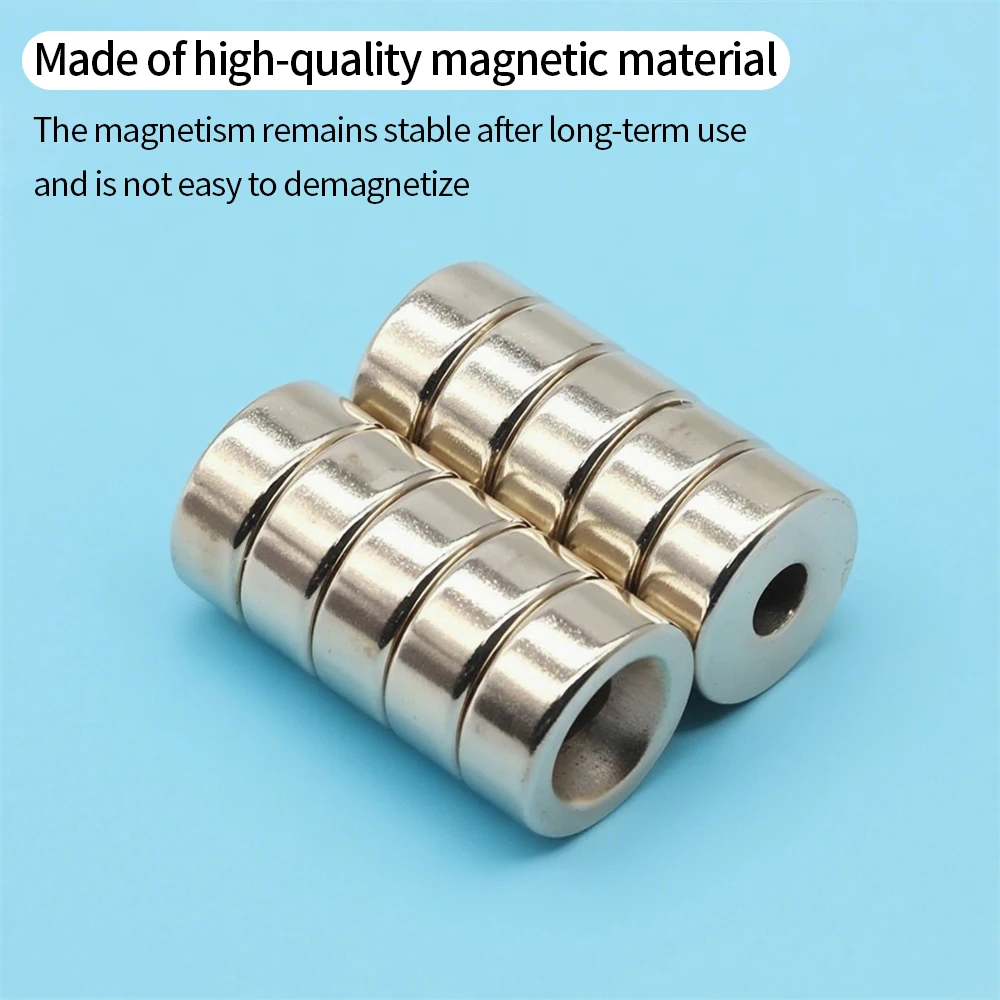 Anti Corrosion Metal Magnetic NdFeB Magnet Rectangular 20x8-6mm Heavy Duty High Adsorption Cabinet Attachment Art Creation