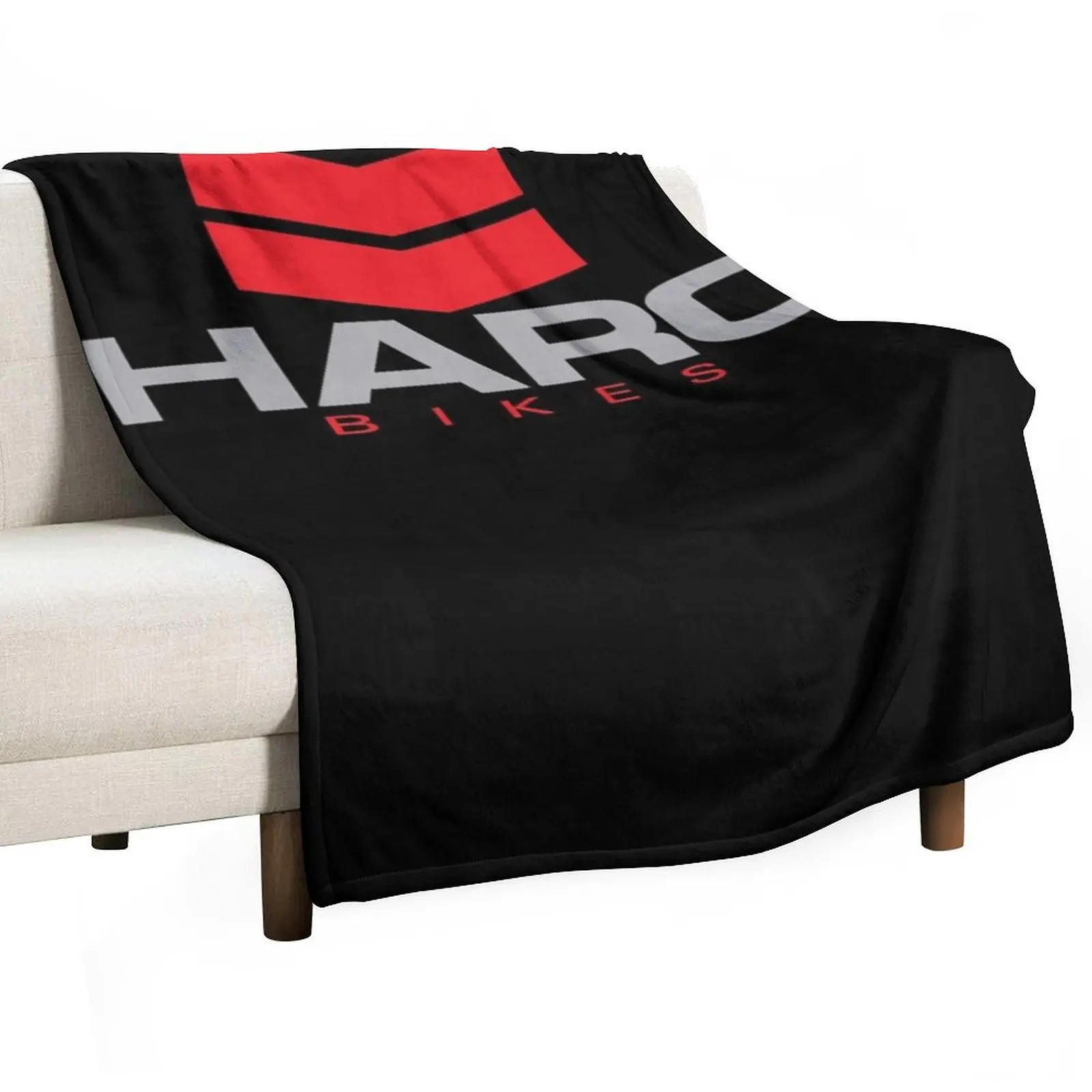 

HARO BIKES BICYCLE LOGO Throw Blanket For Decorative Sofa Furry Hairys Warm Blankets