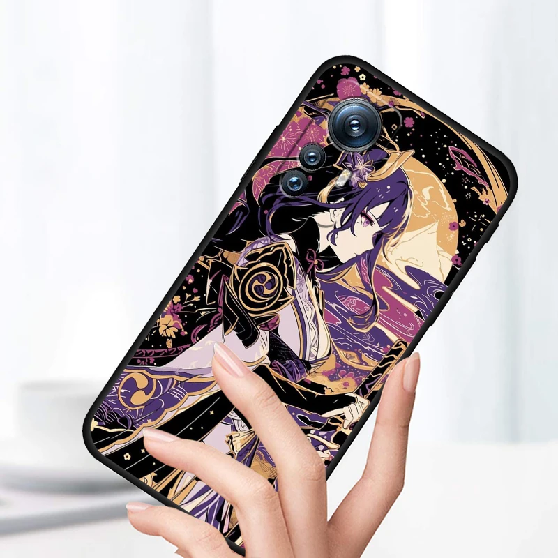 G-Genshin I-Impact Artl Cute For Xiaomi Mi 14 13T 13 12T 12 11T 11i 11 10T 10 Pro Lite Ultra 5G Black Back Phone Case