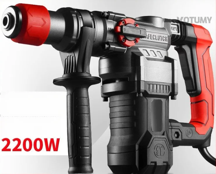 

2-in-1 Electric Rotary Hammer & Demolition Hammer Industrial Impact Drill for Concrete Home Professional Power Tool