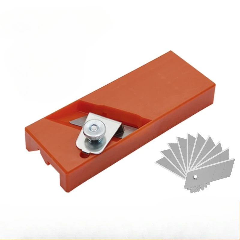 

Woodworking chamfer 45 degrees universal new dual-purpose chamfer planer v-type slotter gypsum board right angle woodworking