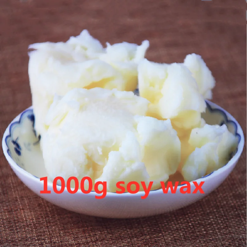 200g/500g/1000g High-quality Soy Wax Block for DIY Candle Making Raw Materials Candle Smokeless Natural Soy Wax Handmade Gift