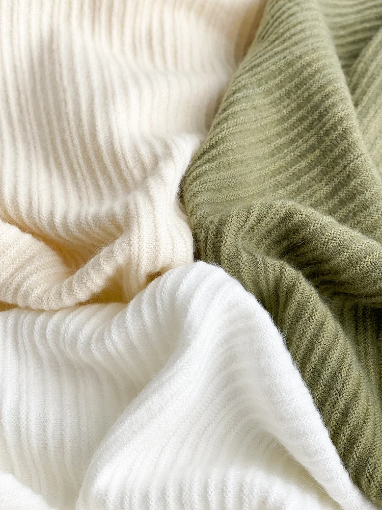 Sweater Women's Autumn and Winter 2023 New Fit Versatile Wool Knit Long Sleeve Top Spring and Autumn Underlay