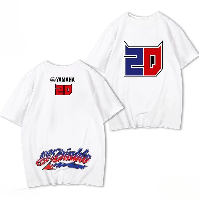 New 2026 Summer Yamaha Short-sleeved Men's Trendy Insuit. The Same Style As Fabio Quartararo's Yamaha Racing Outfit