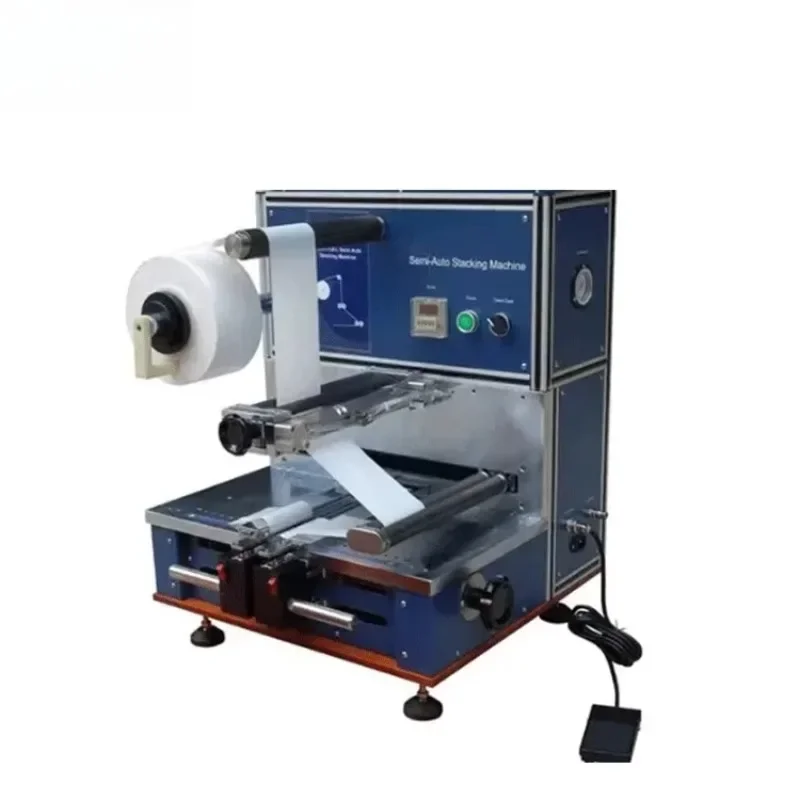 2025 hot sale TMAX Brand High Accuracy Semi-Auto Battery Stacking Machine for Pouch Cell Electrodes