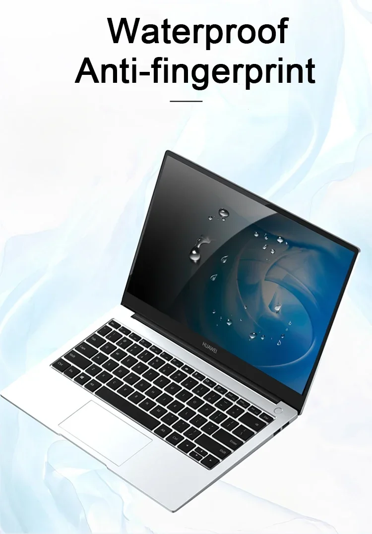 Protector de pantalla antiespionaje para ordenador portátil 14, 15,6, 17 pulgadas, 12,5, 13, 17,3 pulgadas, filtro de privacidad de película mate antiespía/reflejos