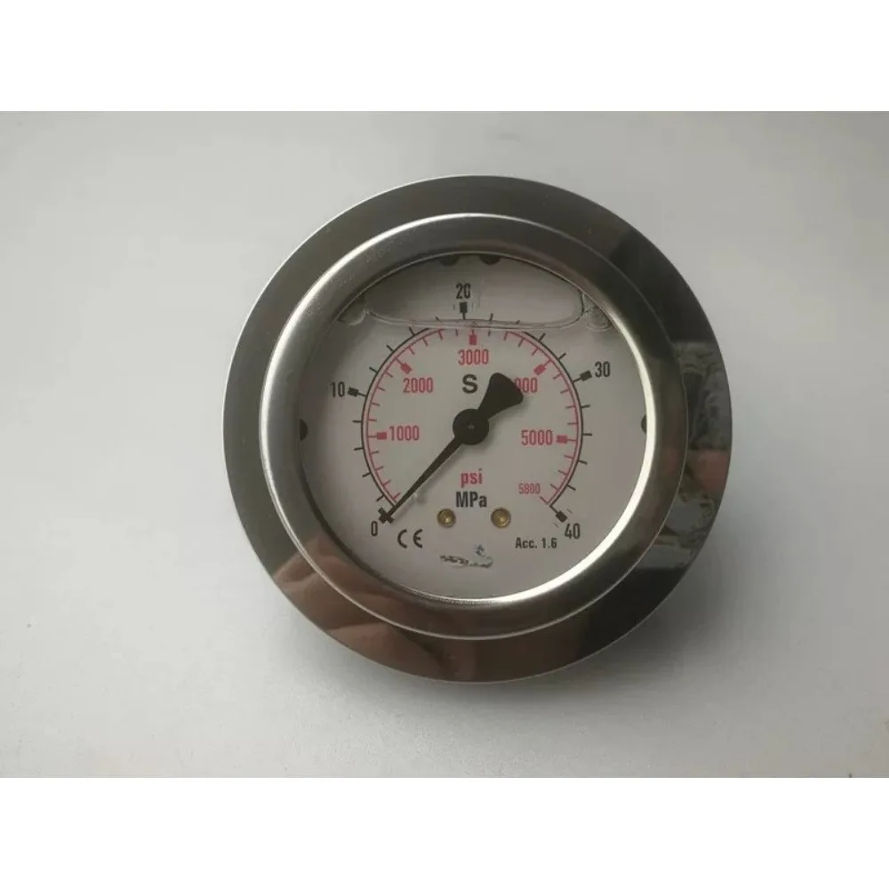 For Haitian Injection Molding Machine Accessories Shock Resistant Pressure Gauge 0-40MPa Panel Type Genuine Parts