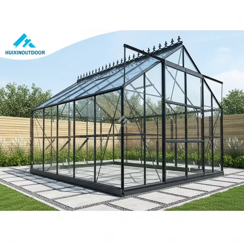 Heavy Duty Premium Rustproof UV Protected Weatherproof Quick Easy Glass Flower Rooms Garden Greenhouses for All Models