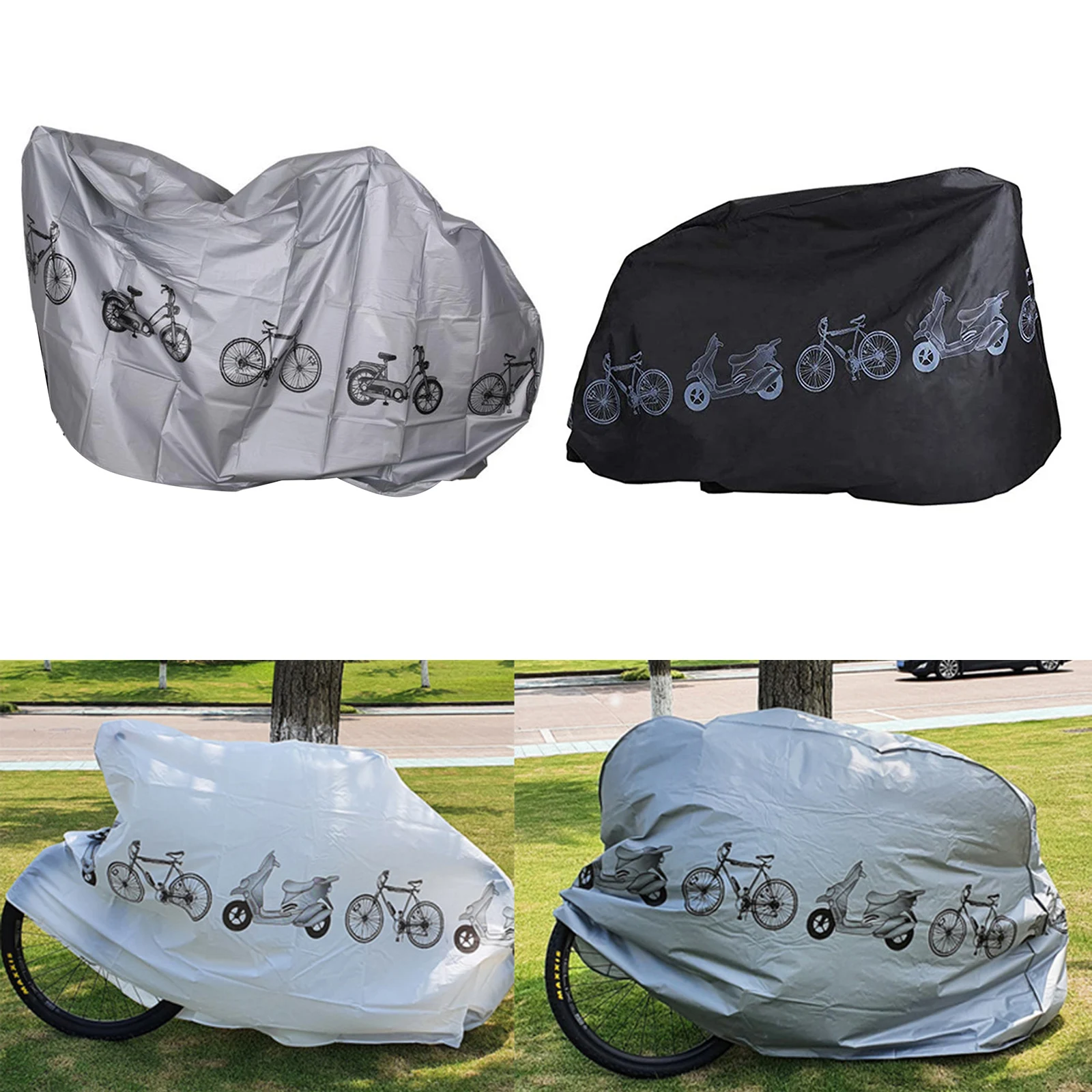 Bicycle Cover Waterproof Outdoor UV Bike Case For The Bicycle Prevent Rain Bike Cover 200x110 Bicycle Accessories