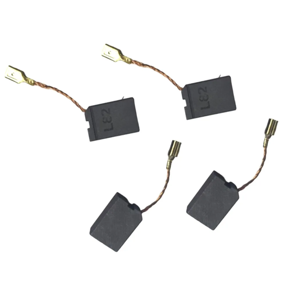 4pcs N035693 402874-07 Carbon Brushes With Wire And Brush Springs For DW840 DW630 Angle Grinder Electric Tool Accessories