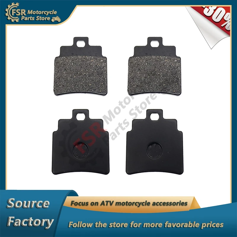 

2 pairs brake pads,Fits SYM GTS 125 250 300 JOYMAX 125I 250I 300I & Daelim S3 125/250 FI Advance,P/N:45105-HMA-000-A 00156924