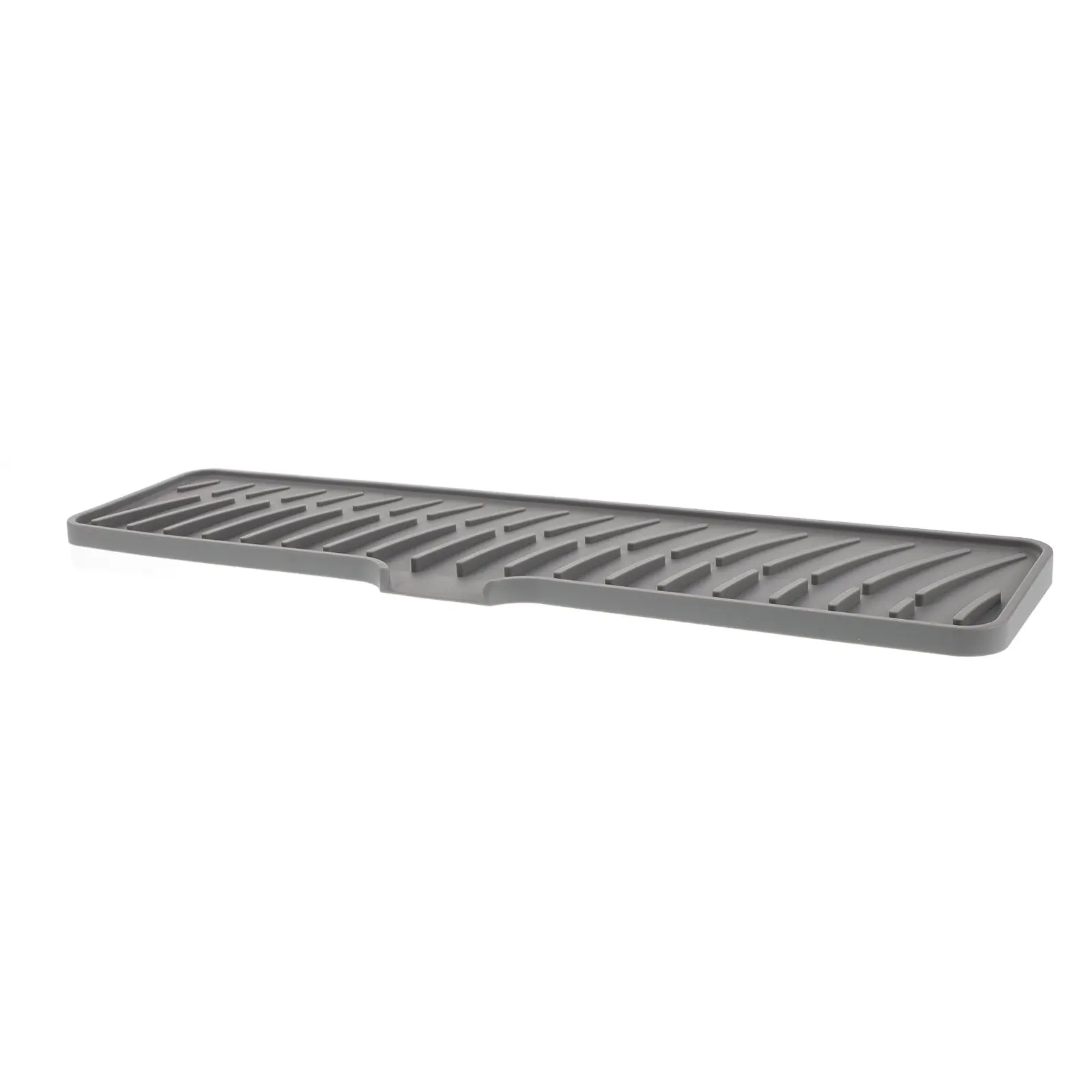 Kitchen Faucet Sink Draining Mat Silicone Long Strip Non-Slip Sink Protector Sponge Holder Drainage Mat Kitchen Counter Drip