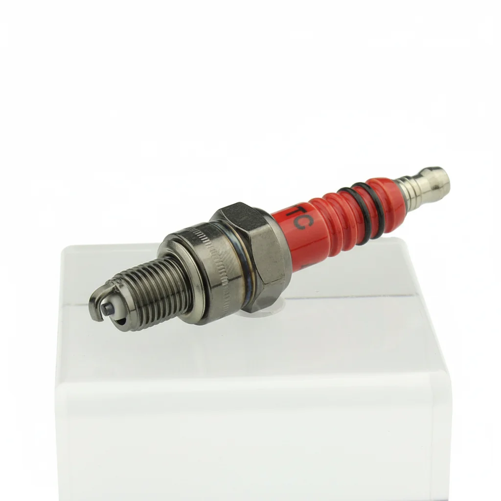 High Quality Cheap Price D8ea Motorcycle Bike Spark Plug D8TC Red Color For Motorcycle Engine Parts Spark Plug Replacement