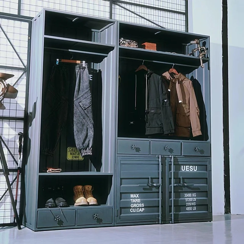 

Household Bedroom Locker Industrial Style Storage Cabinet Locker