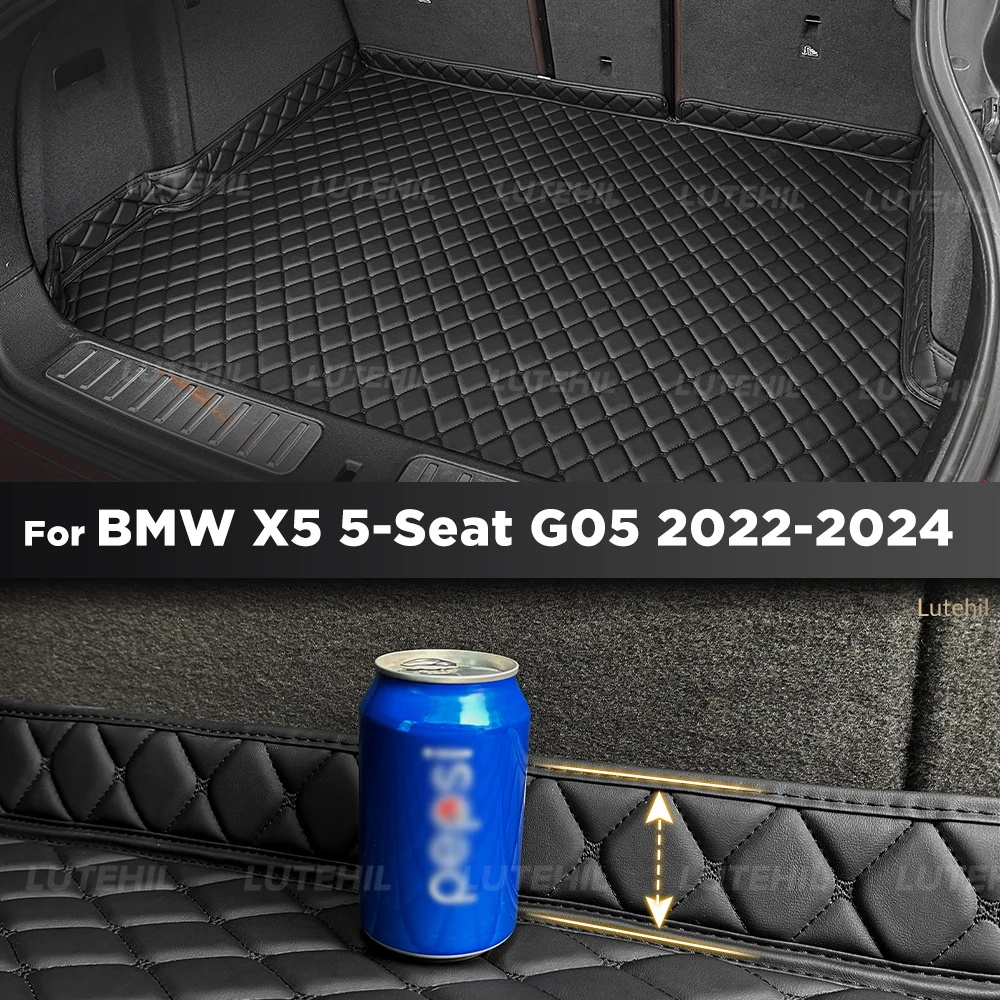 

For BMW X5 5-Seat G05 2022-2024 Car Trunk Mat Car Cargo Liner Protective Pad Interior Accessories