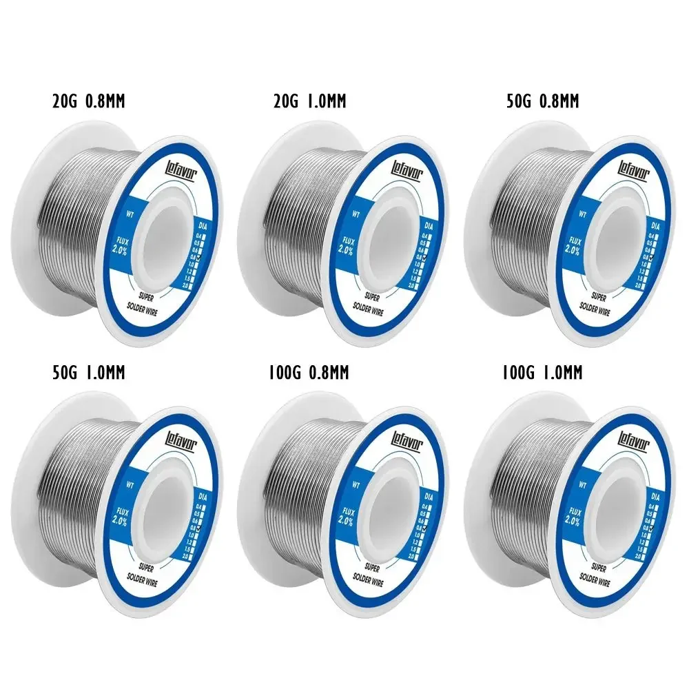 Рисунок 6 - 0,8 мм 1,0 мм 2,0 мм оловянная