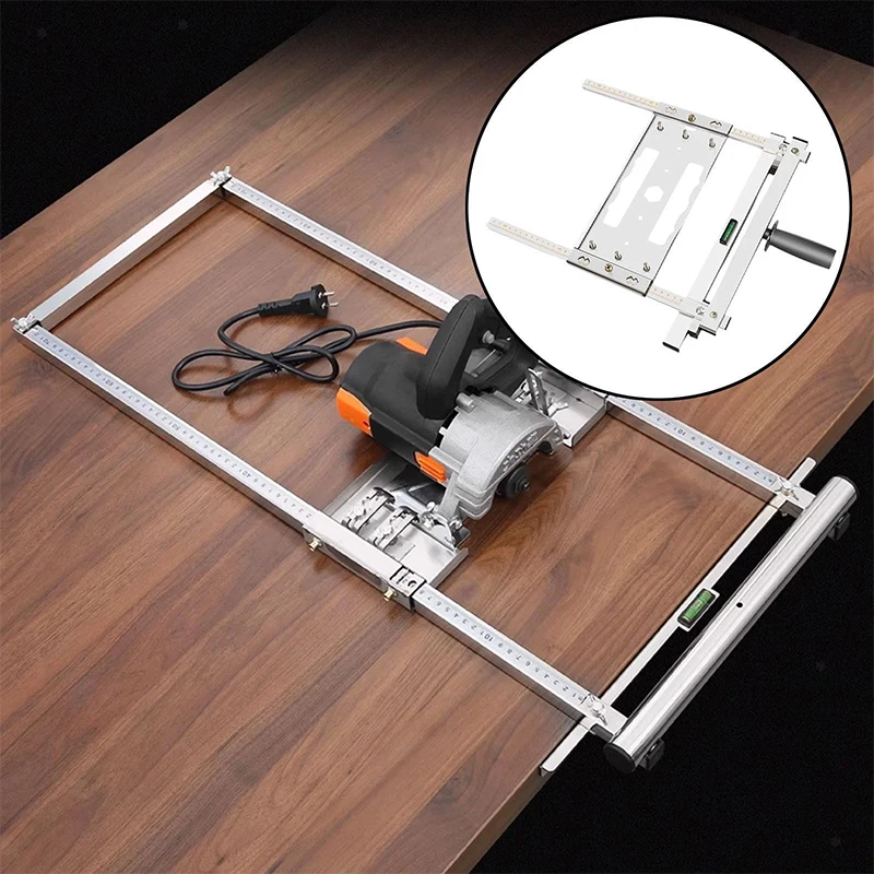 Board Tool Trimmer Multi-Functional Woodworking Rail for 4-7Inch Electricity Circular Saw Cutting Machine Edge Guide Positioner
