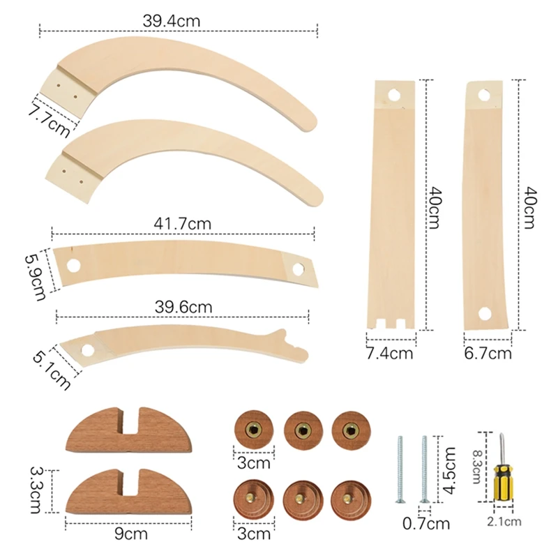 Berço móvel de madeira do bebê com Bell Floor Stand Infantil Pendurado Brinquedos Titular Decoração de cama de recém-nascido Suprimentos de cama Presente infantil