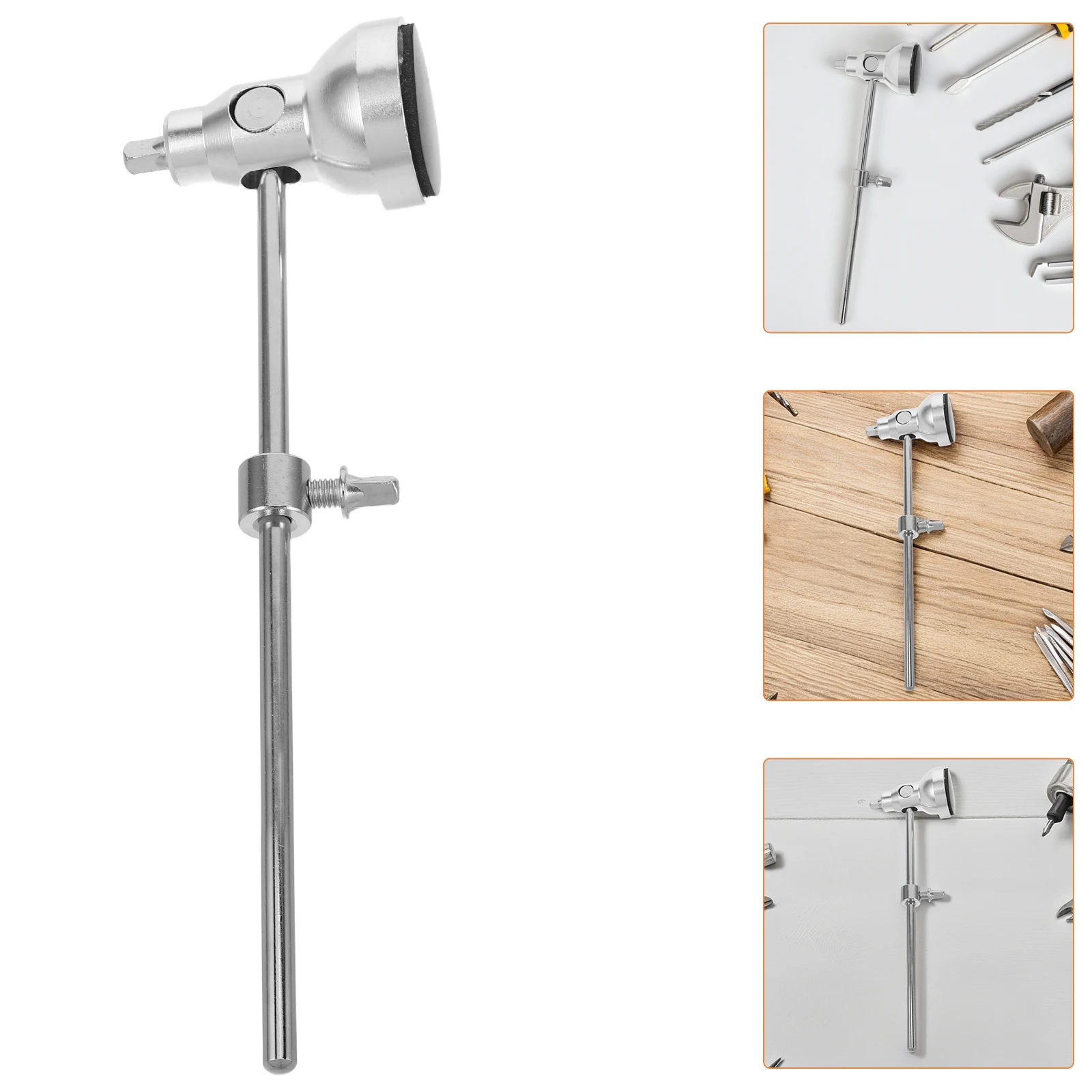 

Adjustable Hammer Head Universal Bass Beater For Single Double Durable Aluminum Alloy Replacement Part Foot Pedal