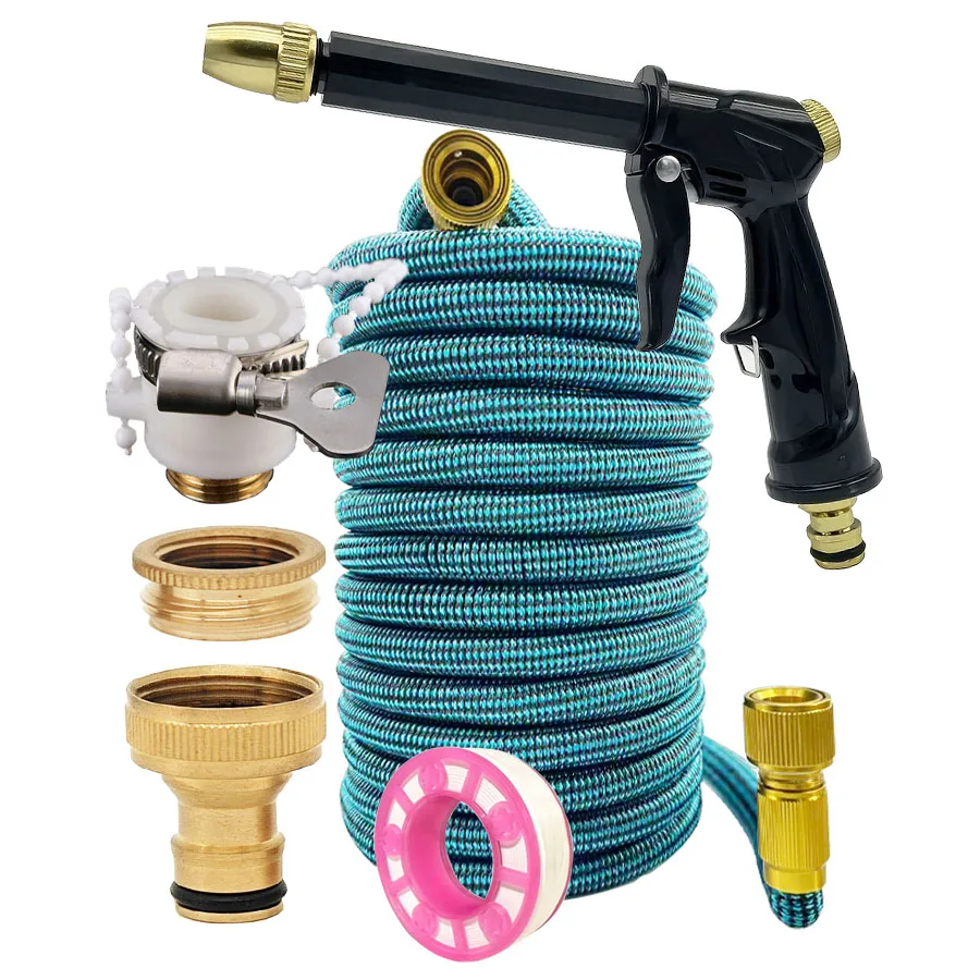 

Expandable Garden Watering Hose High Pressure Car Wash Magic Flexible Water Hose Pipe Jardin Irrigation Cleaning Tools
