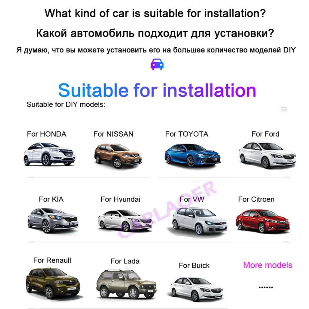 1din 4G+64 Android12 9/10 inch Stereo car Radio Adjustable Universal GPS  Bluetooth Navigation Multimedia  8 Core Carplay 1 Din