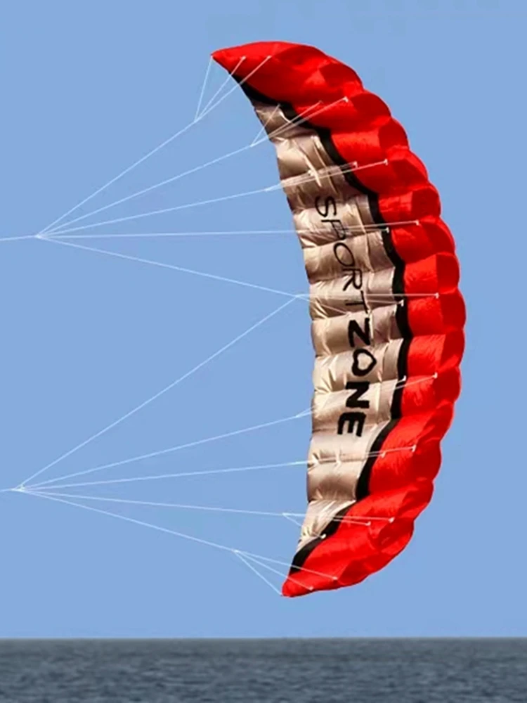 Nieuwe beginner kitesurf dual Line Stunt power Kite voor volwassenen kite parafoil parachute surfen sport vliegers professionele kite serieel - afbeelding 2