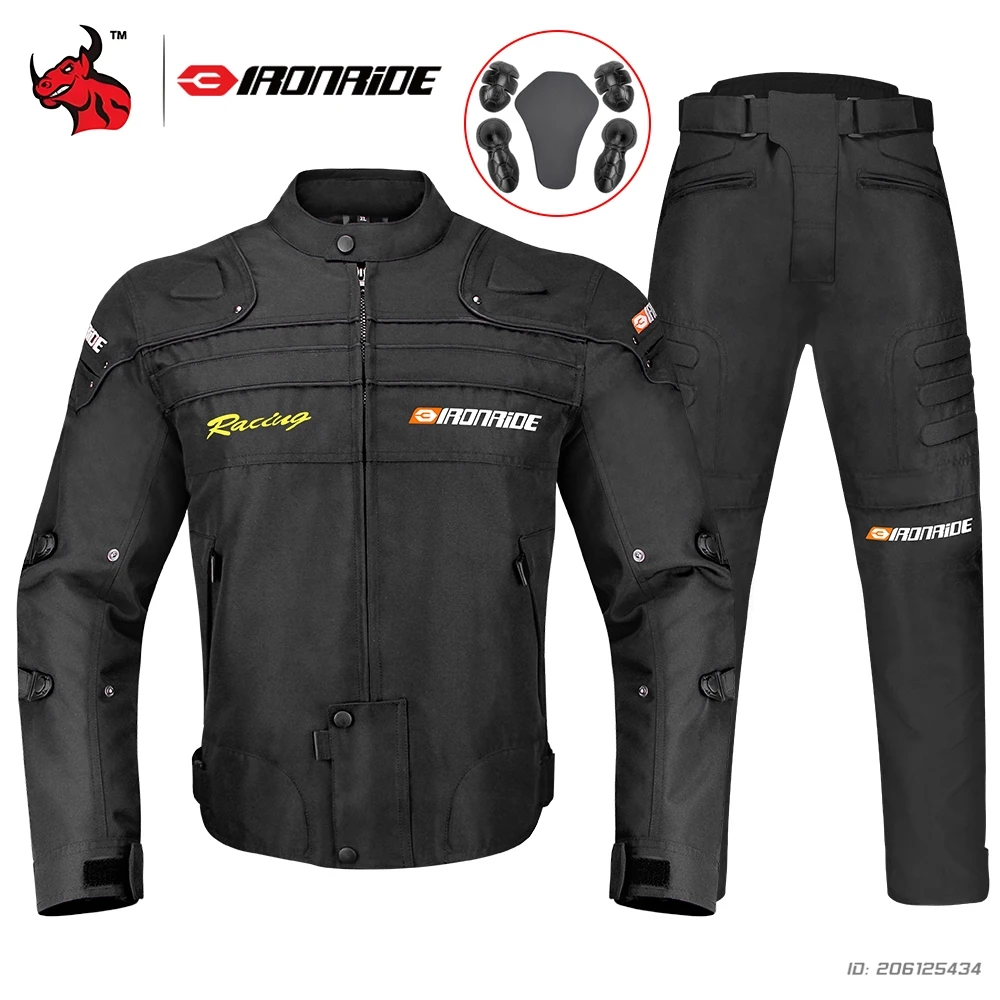 

Мотоциклетная куртка, брючный костюм, мужские всесезонные ветрозащитные уличные куртки для мотокросса, брюки для езды на мотоцикле с защитным снаряжением M-2XL
