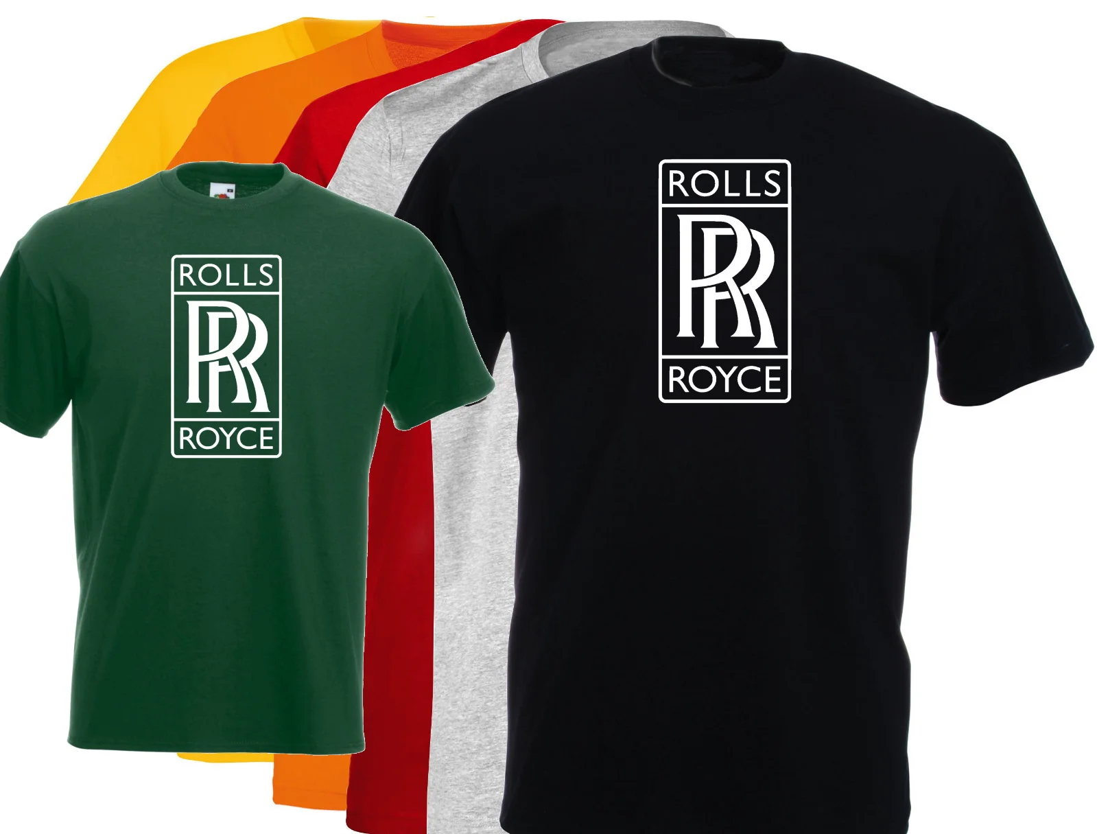 ROLLS-ROYCE Logo, Automotive, Prestige, Car, S, M, L, XL T-Shirt, NEW