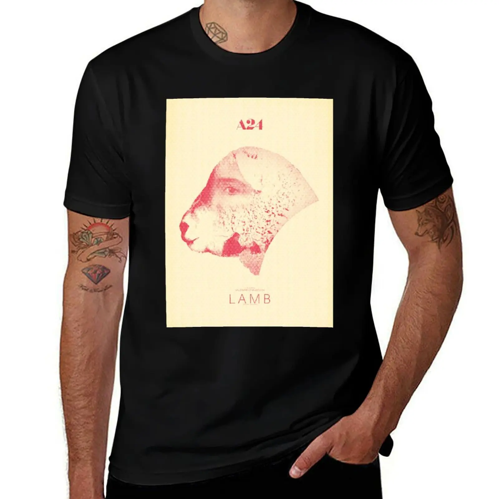 LAMB fan poster T-Shirt Sports Casual Breathable Tee Shirt T-Shirt