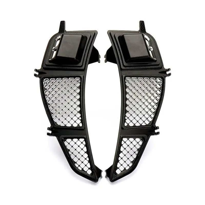 Leading-Edge-Motorcycle Radiator Guard Protection Grille Cover For Vespa GTS300 Gts300 GTV300 GTS GTV 300 2023 2024
