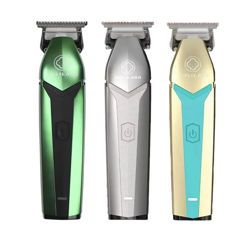 

R55 Kulilang 2024, новая профессиональная перезаряжаемая парикмахерская, беспроводная профессиональная электрическая машинка для стрижки волос с масляной головкой для резьбы