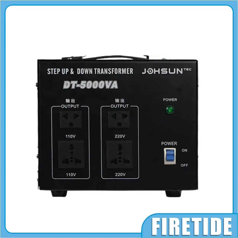 

Трансформатор напряжения 1000/2000/3000/5000 Вт, преобразователь напряжения переменного тока от 220 В до 110 В, домашний источник питания для США/ЕС/Великобритании/Японии, розетка/передача вилки