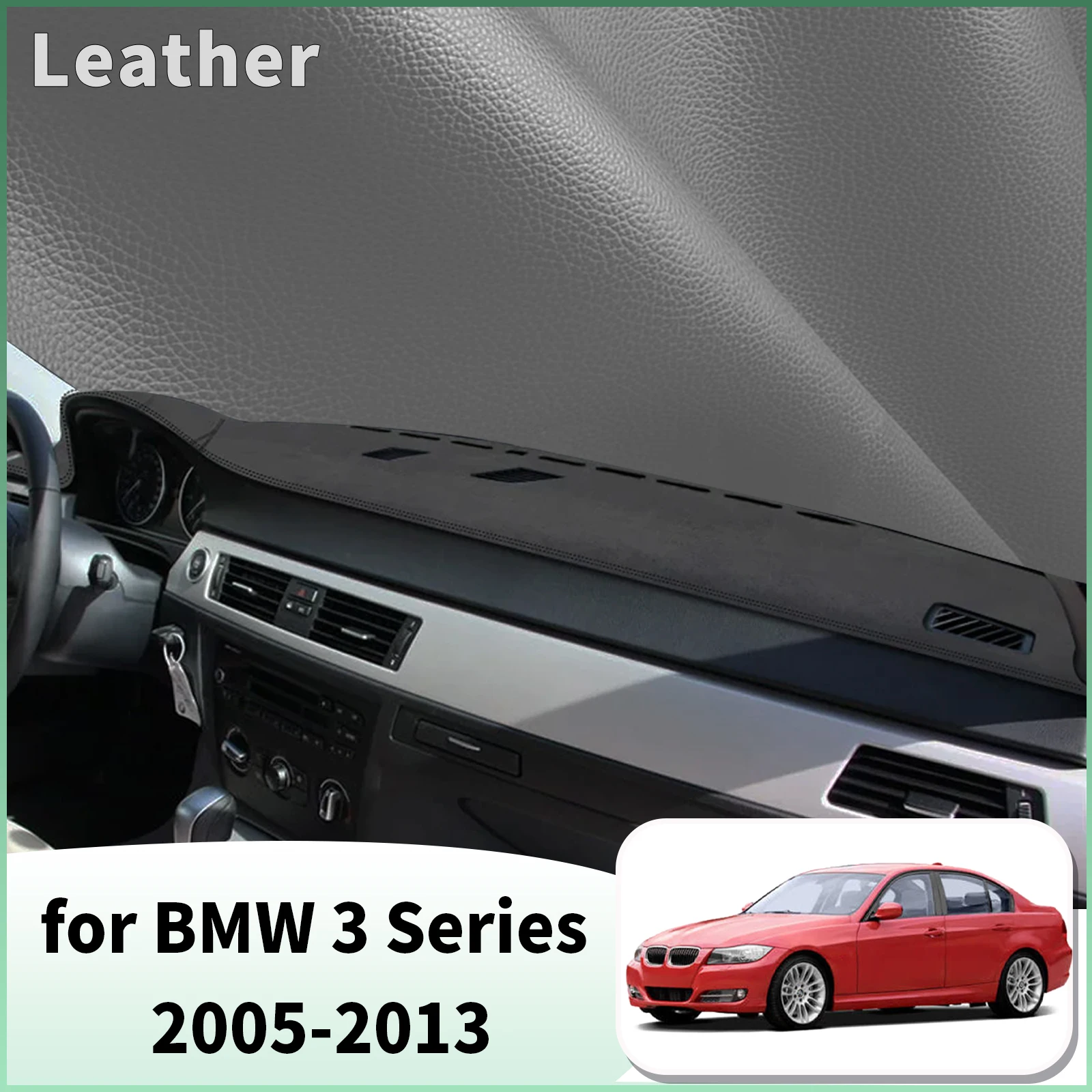 for BMW 3 Series E90 E91 E92 E93 Wagon 2005-2013 Dash Mat Dashboard Cover Anti-Reflection Heat Insulation Sun Protection