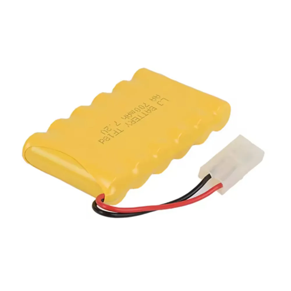 7.2v 700mAh NiCD Battery For RC Cars Robots Tanks Gun Boats Trucks AA 7.2 v Rechargeable Battery Pack With Tamiya/SM/JST Plug view 4