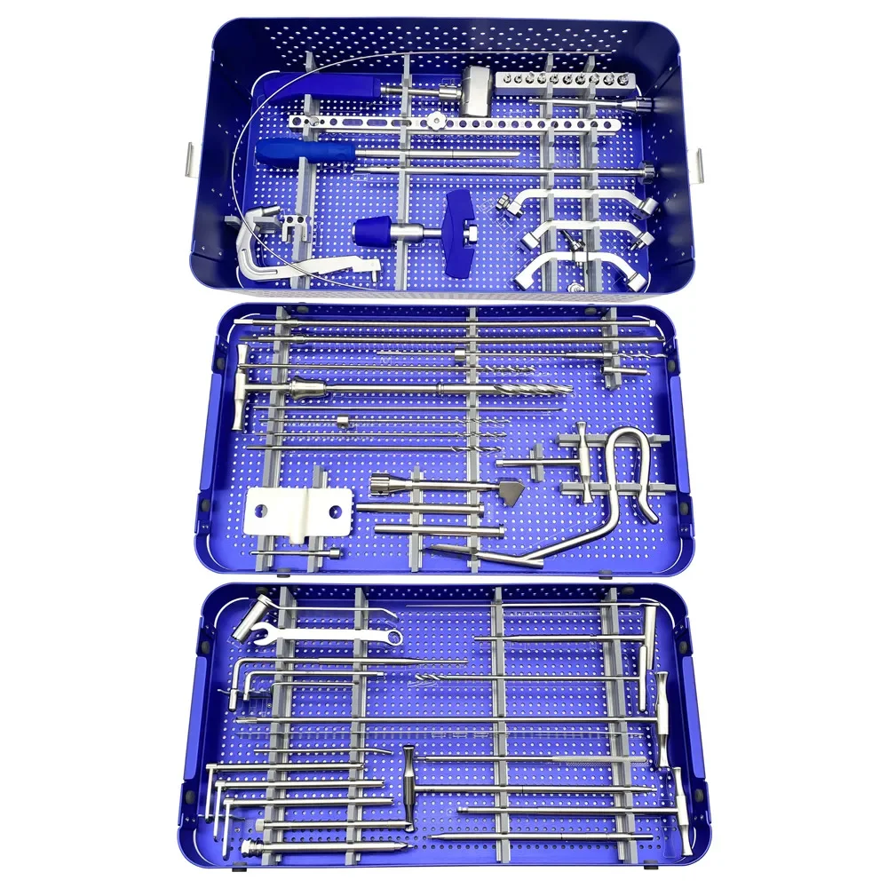 Intramedullary Nail Tibial Orthopedic femoral Reconstruction Interlocking Nail orthopedic Implant Surgical Instrument Set