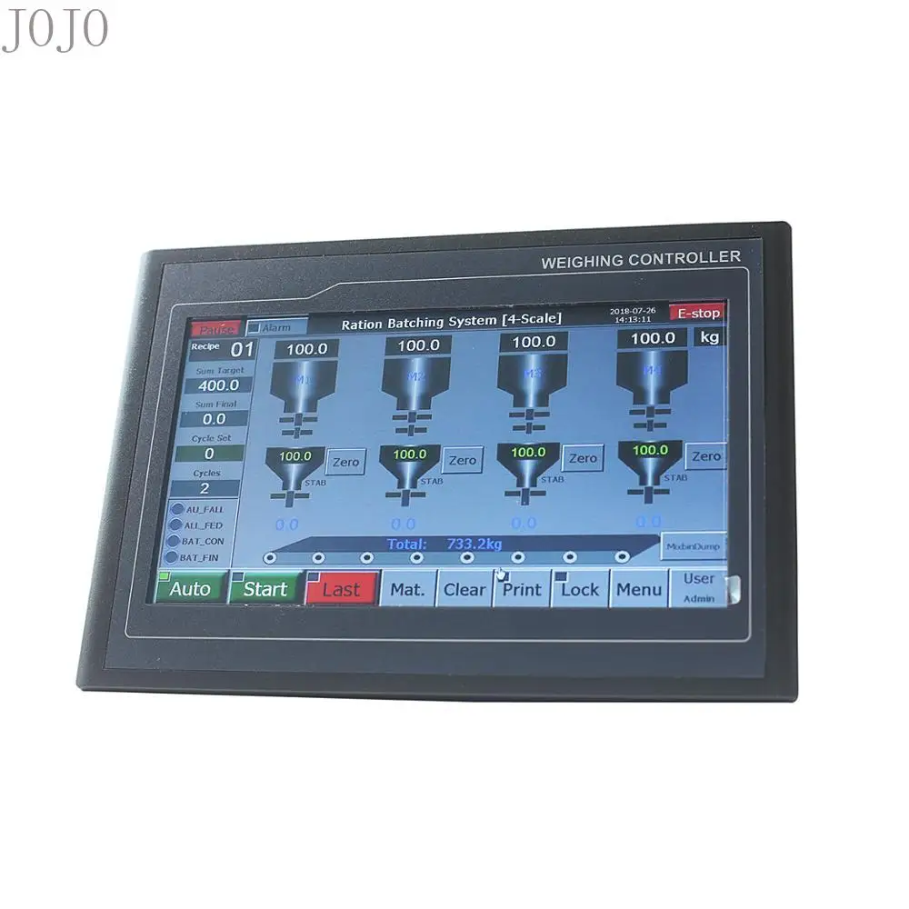 Batching Scale Weight Control System Indicator Weighing With 4-material &2-speed Feeding for Single-scale Mode & Four-scale