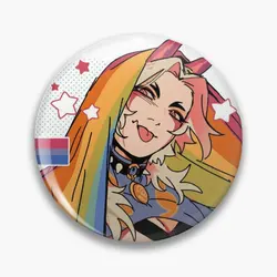 Pride Arataki Itto Soft Button Pin Gift Decor Jewelry Hat Women Lover Lapel Pin Fashion Badge Brooch Cute Funny Creative