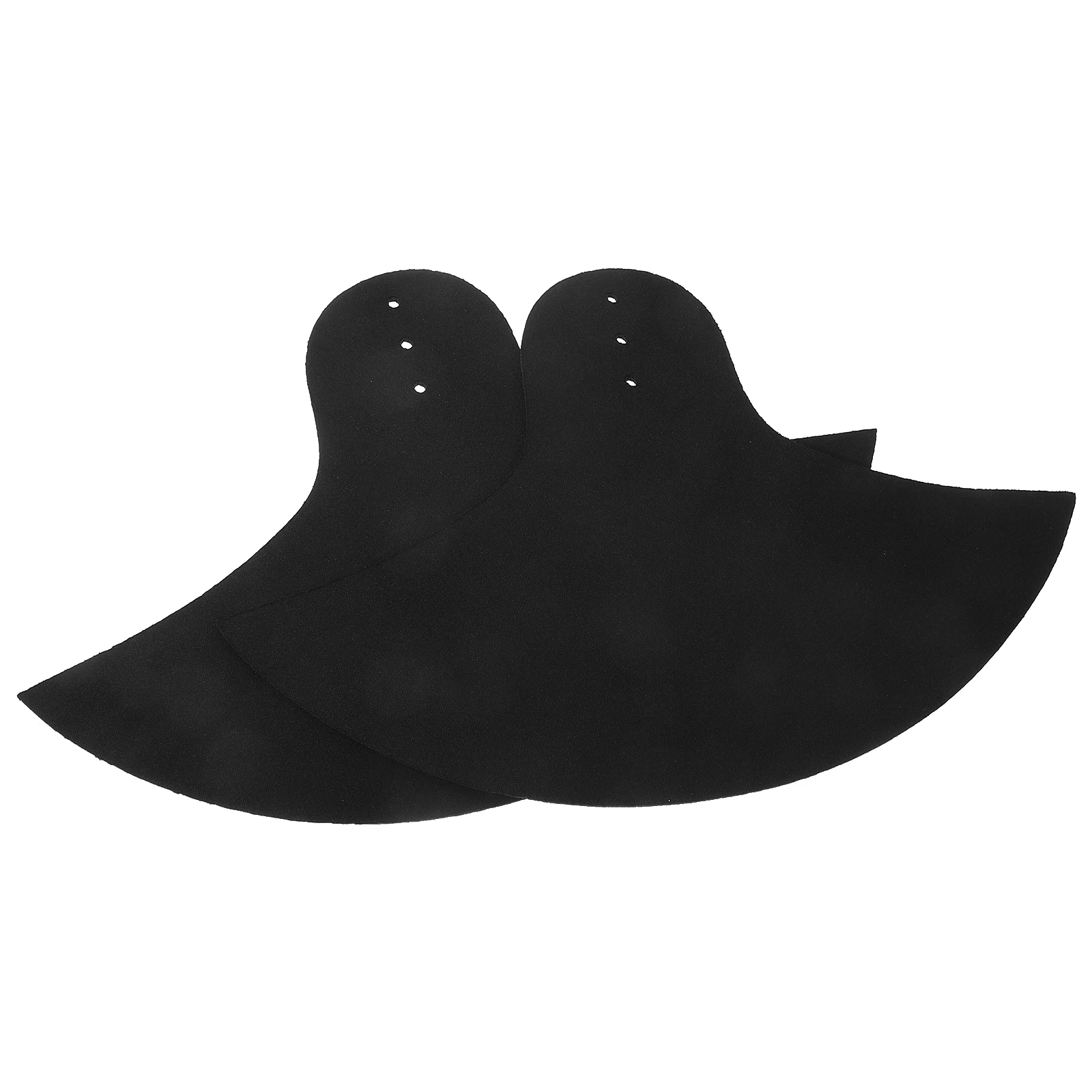 

2 Pcs Silent Mat Set Pads Felt Practice Drum Silence Muffler Cymbal Dampeners Universal