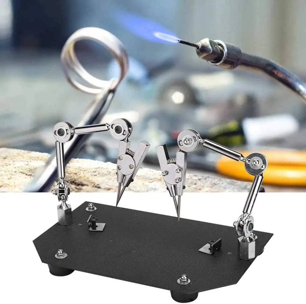 Adjustable Rotating Welding Clamp Third Hand Tool for Jewelry Welding Modeling and Spray Paint Jewelry Repair