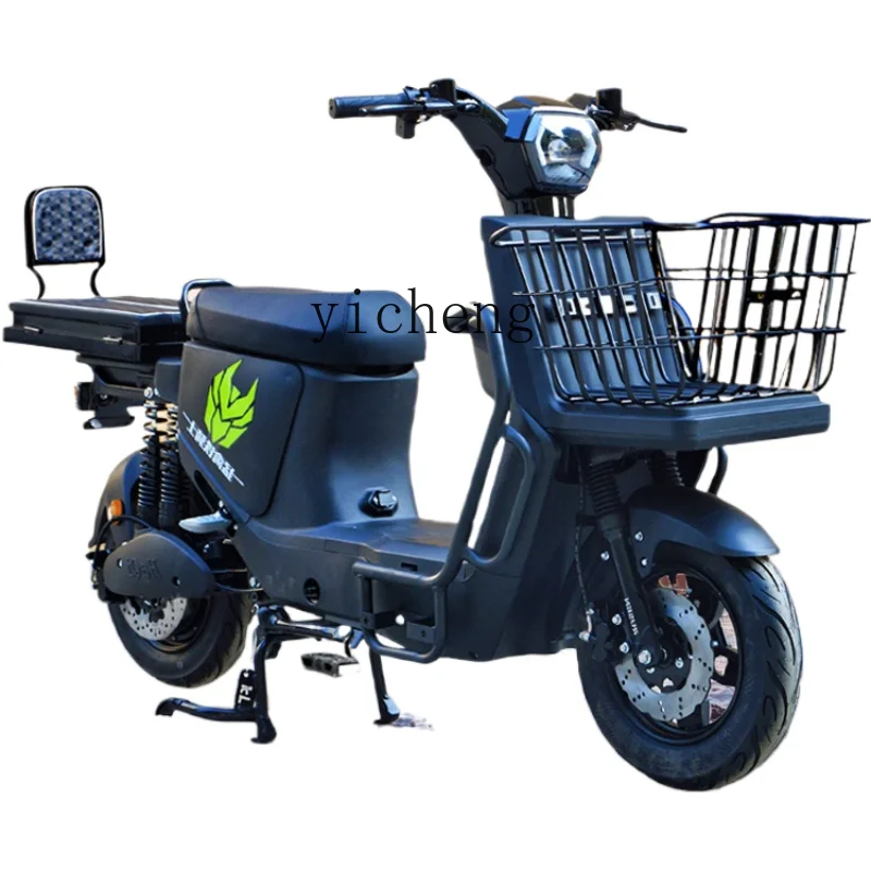 ZC New National Standard Electric Bicycle 48V Truck King Pull Goods Take-out Long-Distance Running King Battery Car