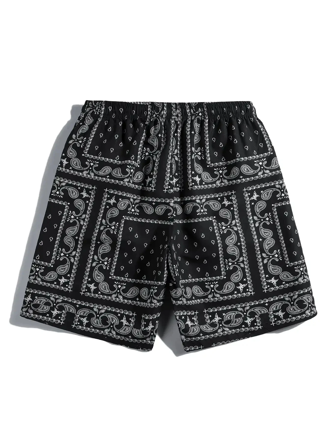 Men\'s Cashmere Printed Sports Shorts Casual Fashion Street Trend High Quality Beach Wear Summer Sports Shorts Novelty