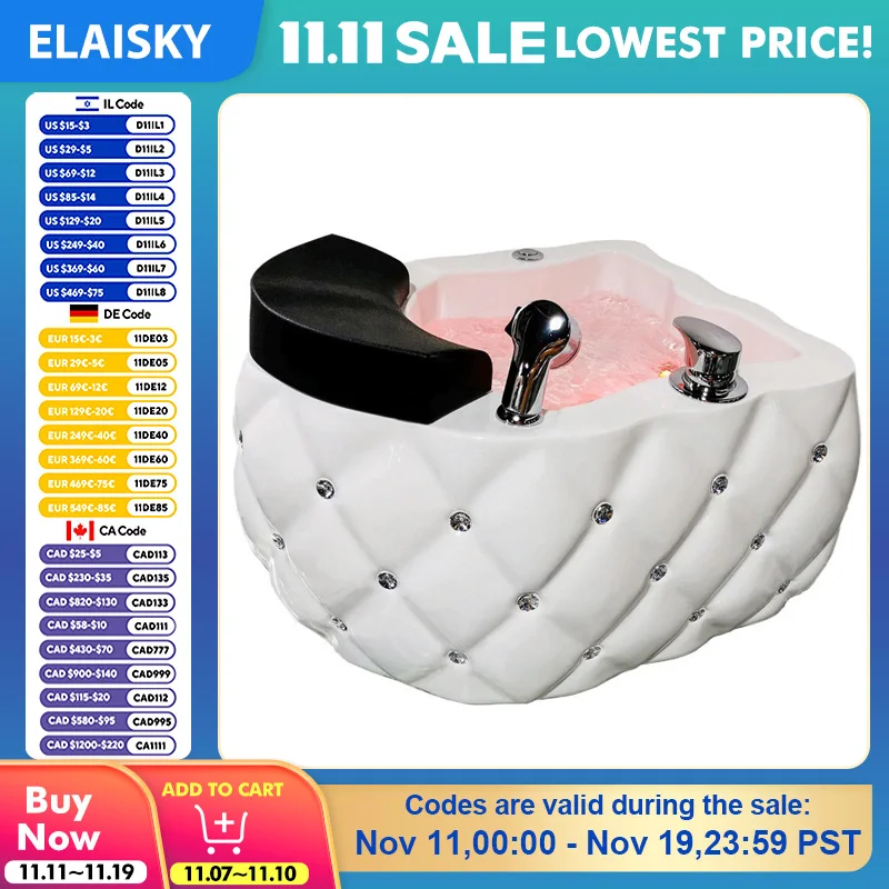 

Новая ванна для ног, сауна, массажная раковина для ног, многоцветная, светлая, многоцветная, для серфинга и регулируемая горячая и холодная вода для салона красоты