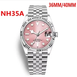 Corgeut Men/Women Watch Luxury NH35 Automatic Mechanical Wristwatch Jubliee Sapphire Snowflake Hand 10BAR Swim Watches