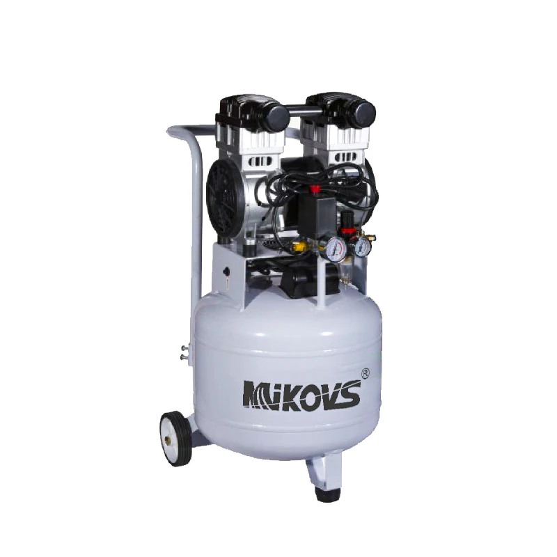 2026 Hot Medical Grade Oil Free Silent Dental Portable Piston Air Compressor MIKOVS